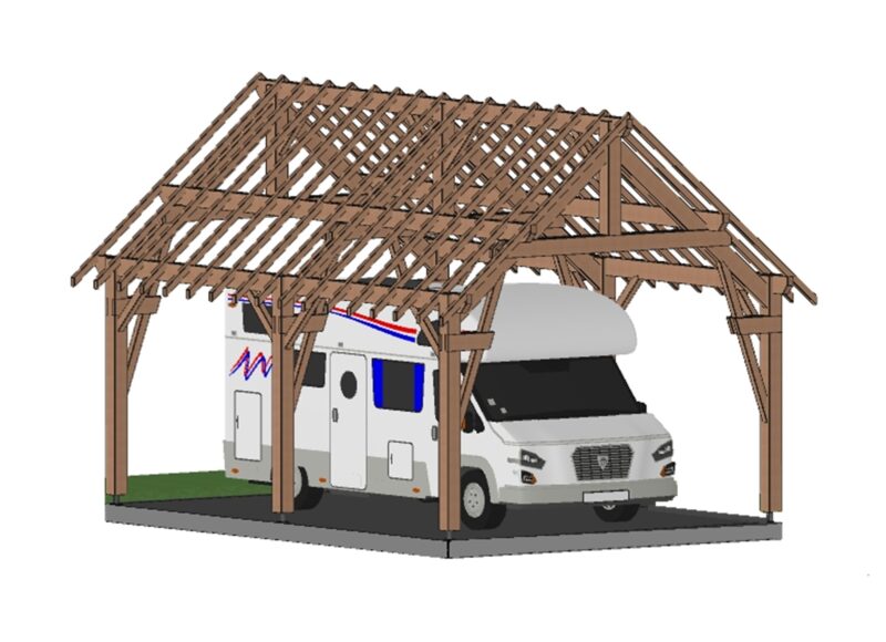 Abri camping-car Lorient. 500*700cm