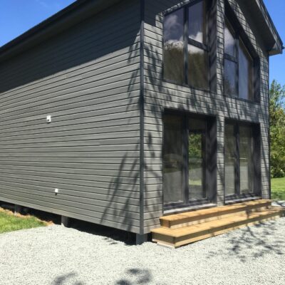 Garage bois Bardage Couleur