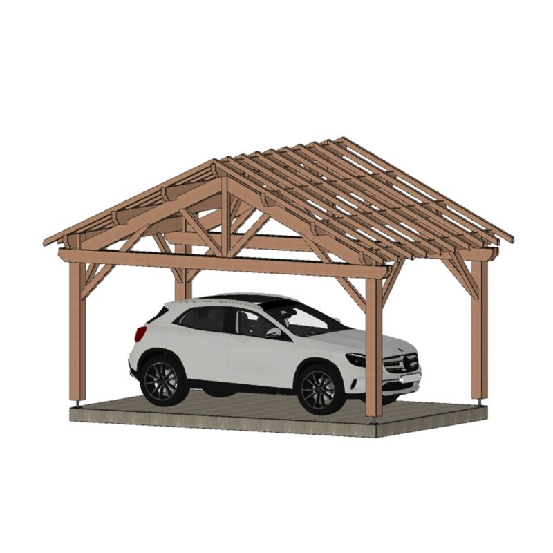 Abri voiture Genève. 350*550cm