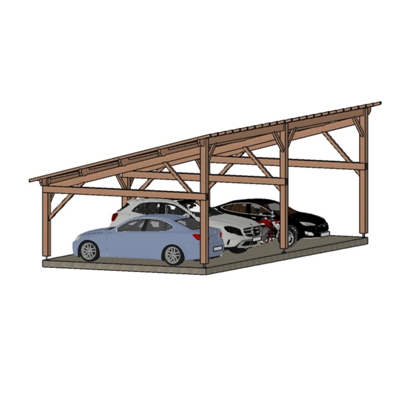 Abri voiture Brest. 1082*550cm