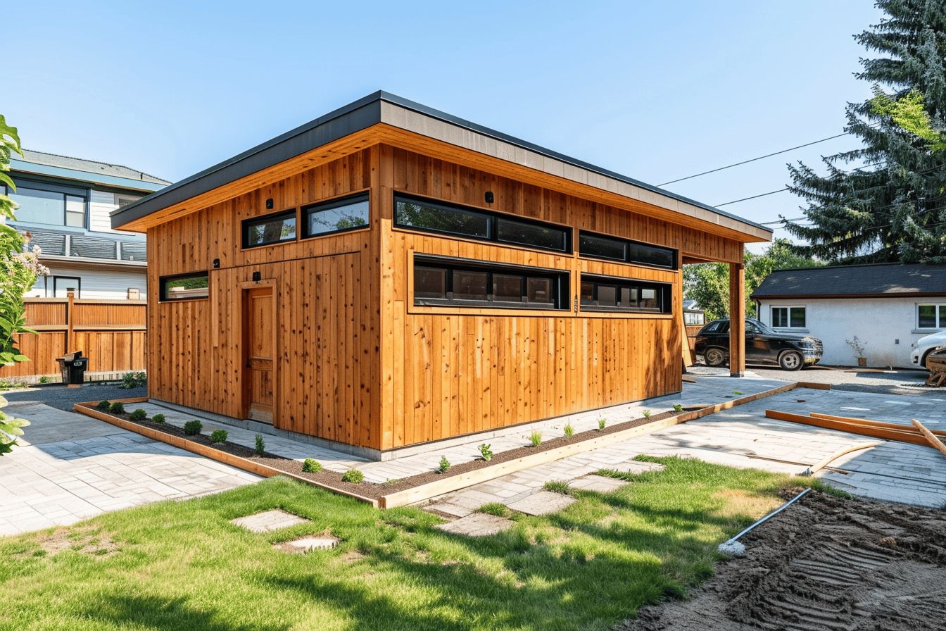 Construction d'un garage en ossature bois durable : les démarches et documents nécessaires à obtenir