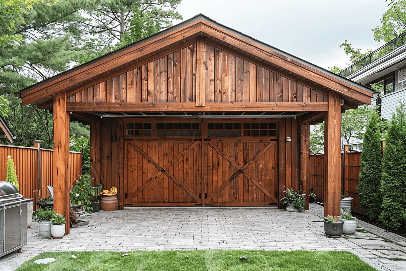 Déclaration préalable ou permis de construire : quelle option choisir pour un garage en bois ?