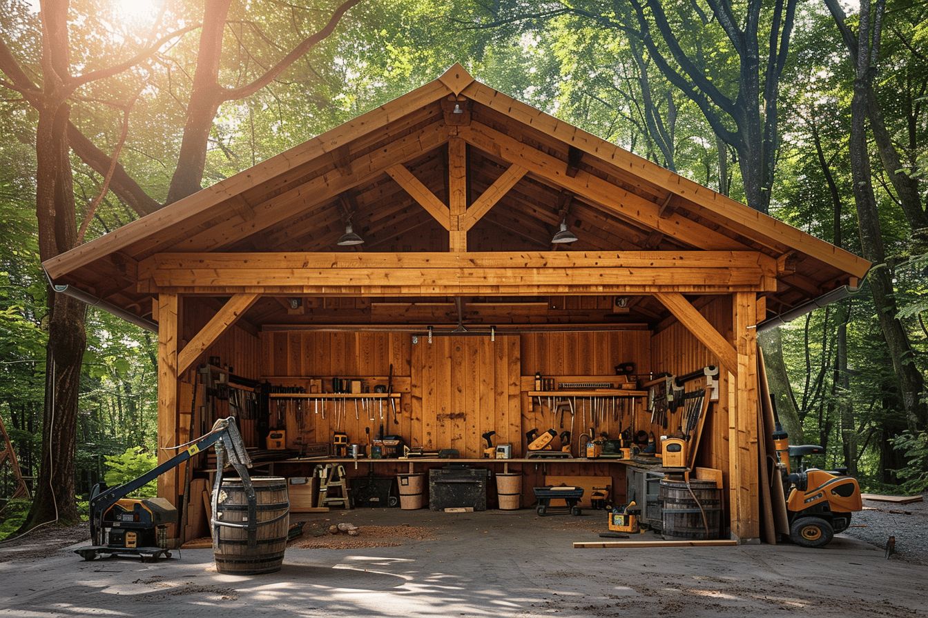 En quoi un professionnel vous permet-il de gagner du temps et de l'énergie dans la gestion de votre projet de garage en bois ?