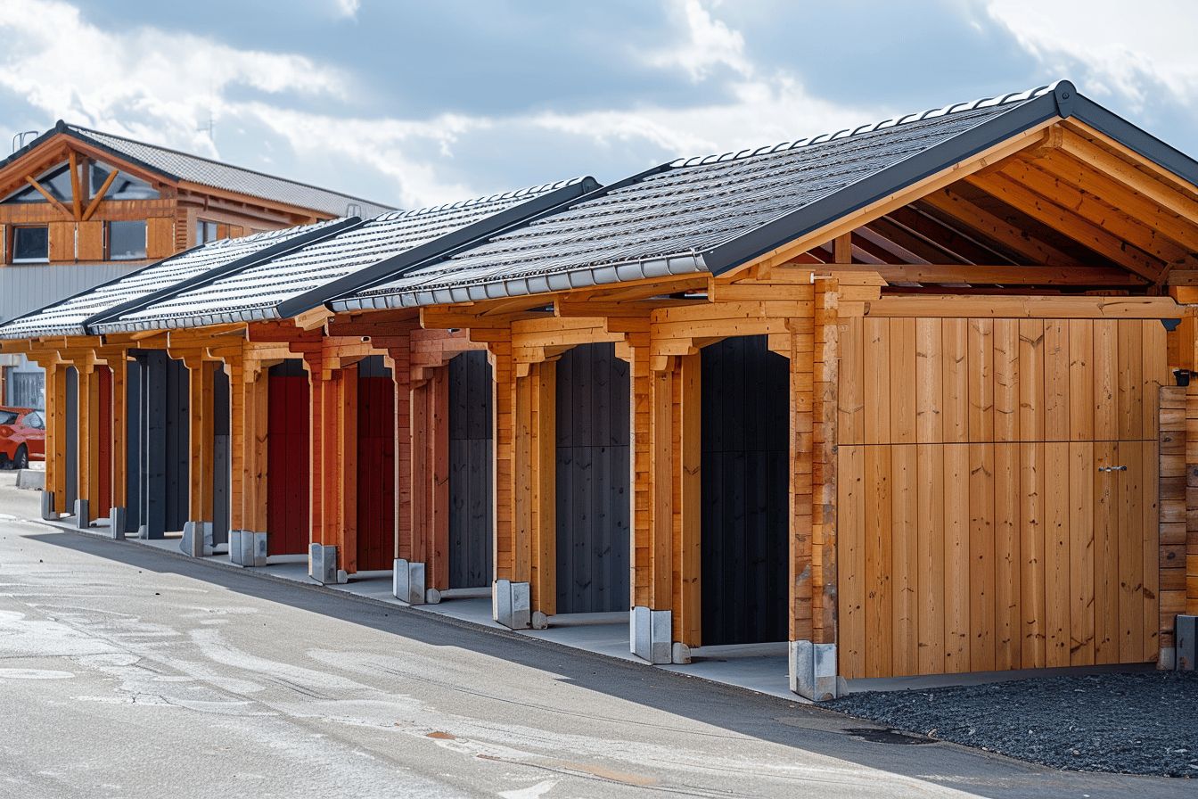 Pourquoi le choix de la toiture fait varier le budget d’un garage en ossature bois ?