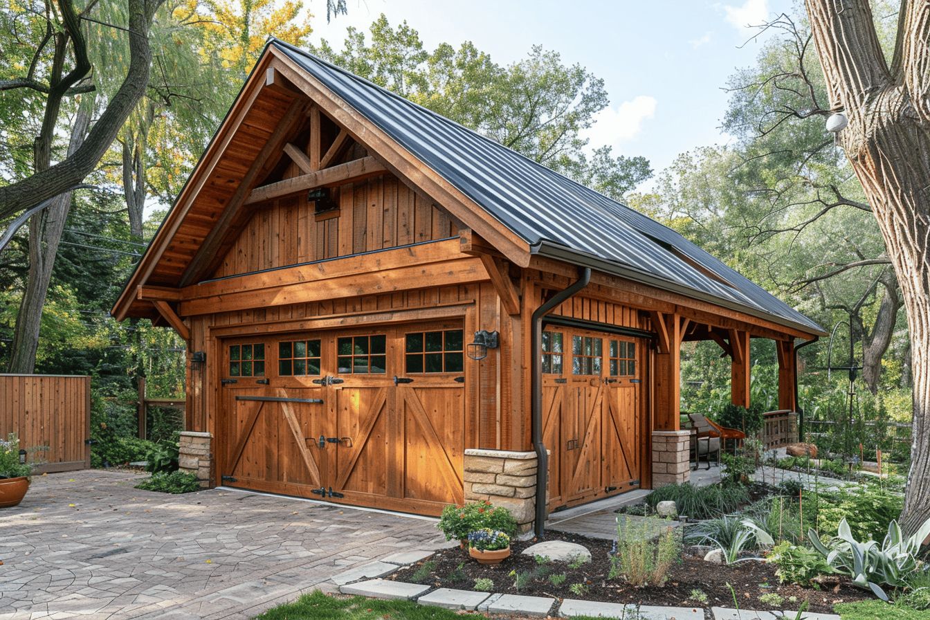 En quoi un garage en bois durable offre-t-il une meilleure isolation thermique ?