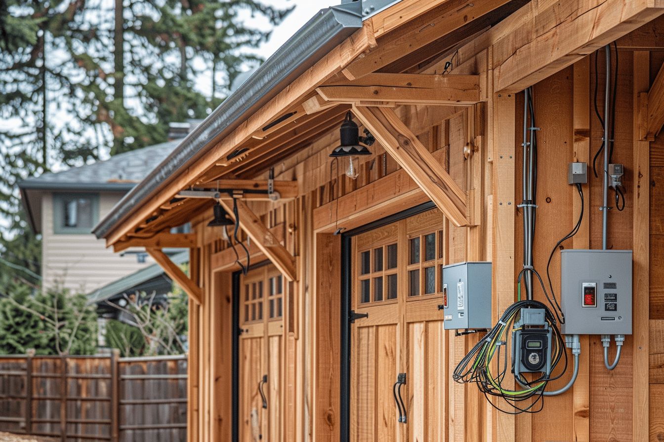 Autorisation de raccordement aux réseaux publics pour un garage en ossature bois : comment l'obtenir ?