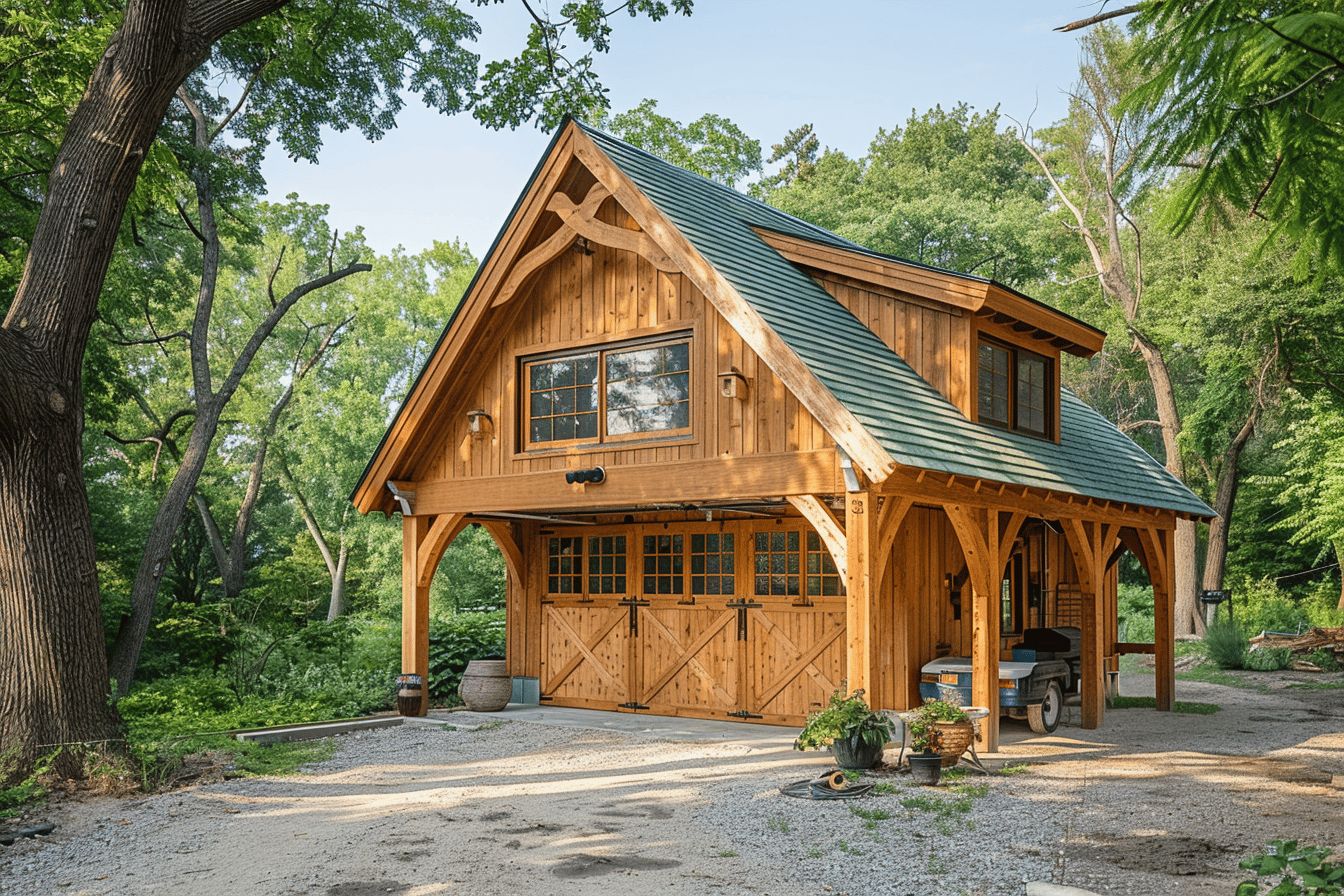 Pourquoi un garage en ossature bois durable est-il plus facile à entretenir ?