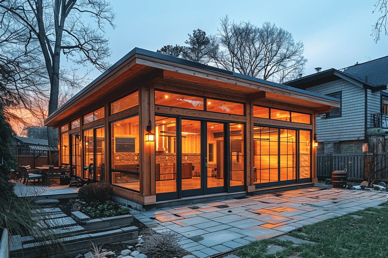 Comment un garage en ossature bois durable permet-il de réduire les coûts de chauffage et de climatisation ?